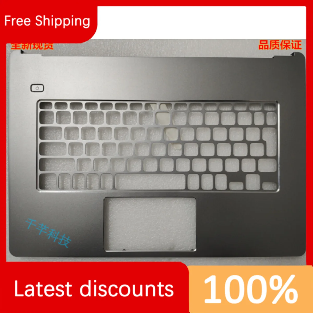 

For Dell Inspiron 14 7000 7437 C D Silver Case 0T8TP