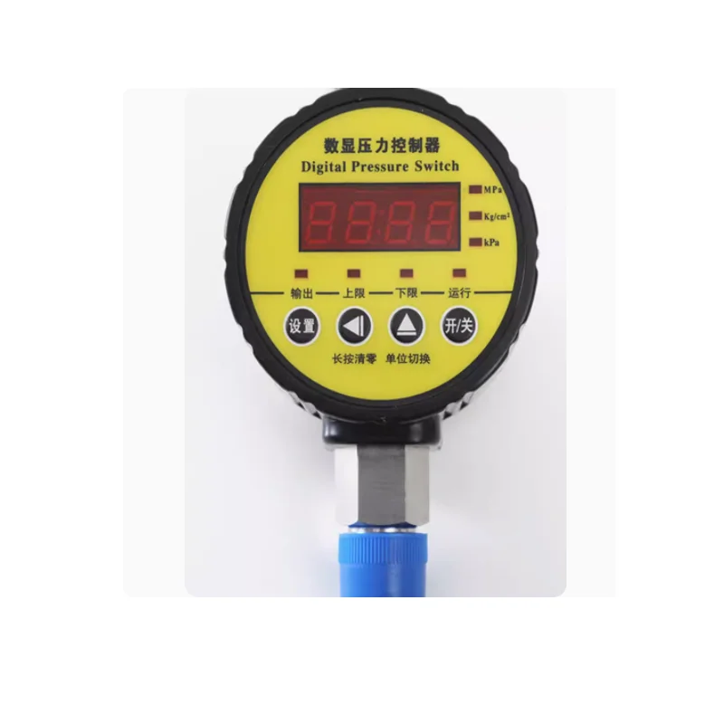 Feuer drucksc halter Digital anzeige Digitaler Druckregler Manometer Relais Ausgang 801k elektrischer Kontakt