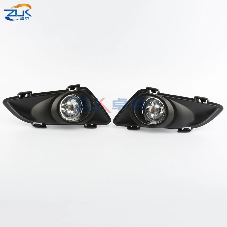 For Mazda 6 Atenza GG 2003-2005 Car Accessories Additional Front Bumper Fog Light Anti-Fog Lamp Set Upgrade Foglight Foglamp Kit