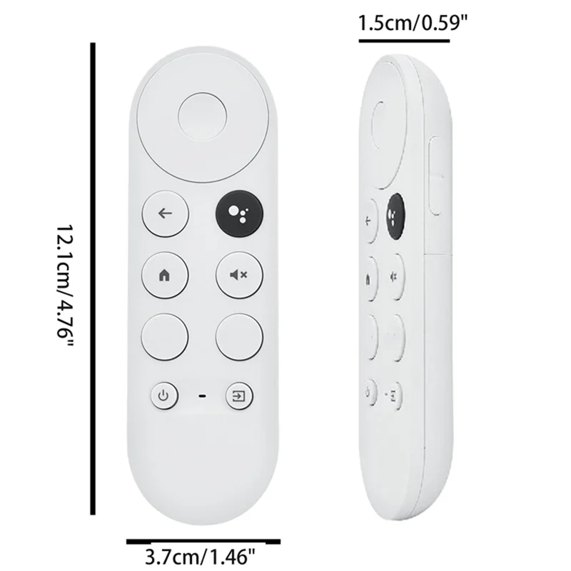 BABQ Control remoto por voz Bluetooth 2020 para Google TV 4K Snow G9N9N Reemplazo de control remoto