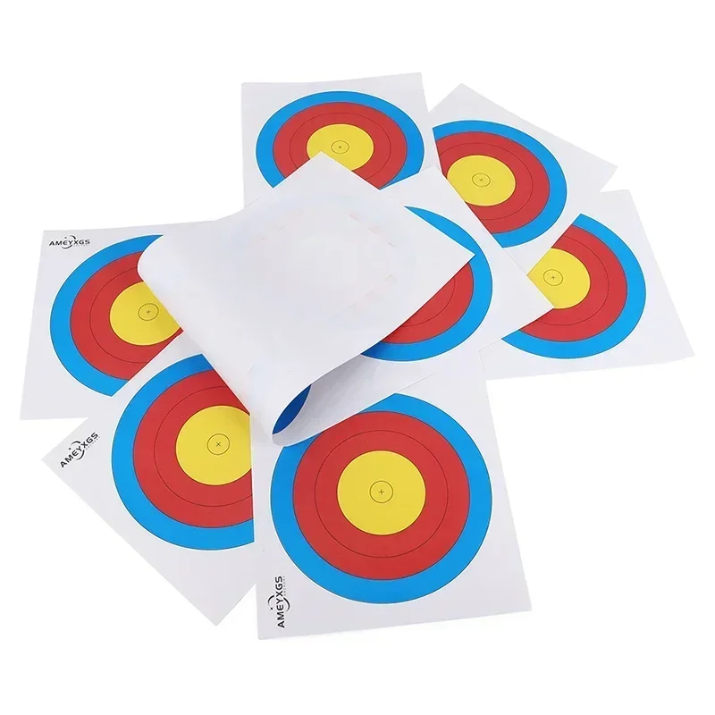 

10/20pcs Archery Target Paper International Competition Special for Compound Bow Recurve Bow Shooting Paper Fit Training