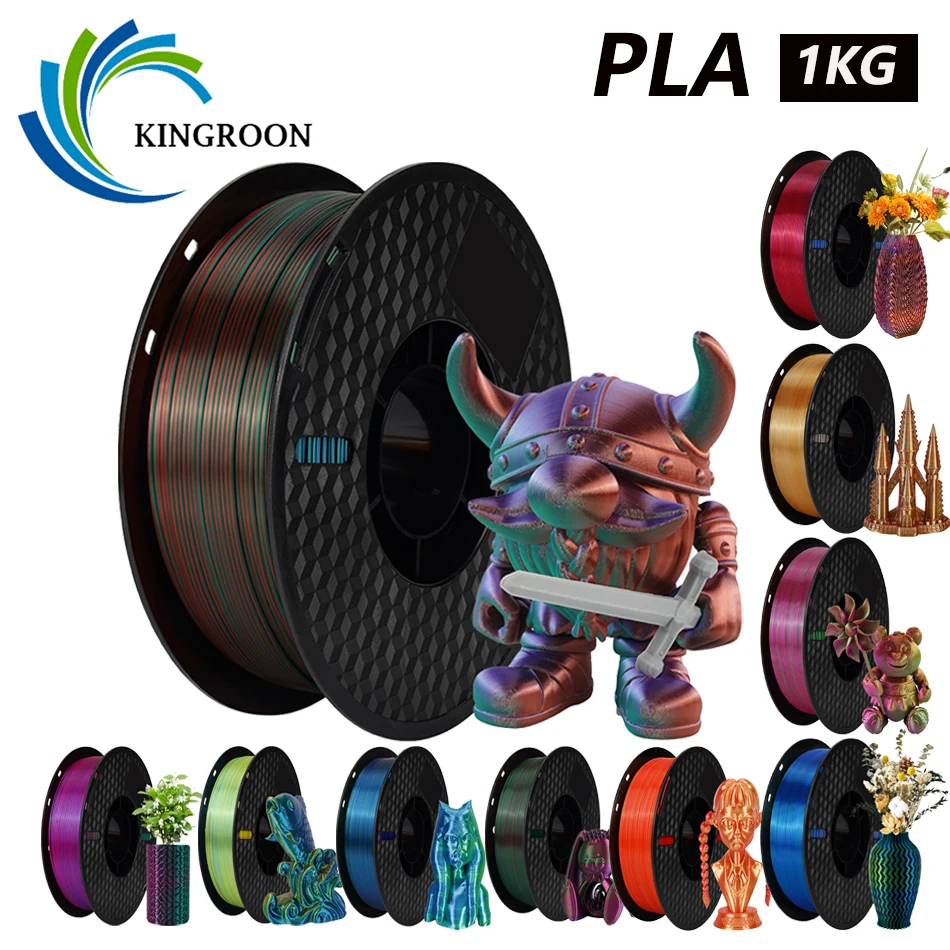 Why KINGROON 3D Printer PLA Filament (1KG, 1.75mm) Is the Best Choice for Reliable, Eco-Friendly 3D Printing