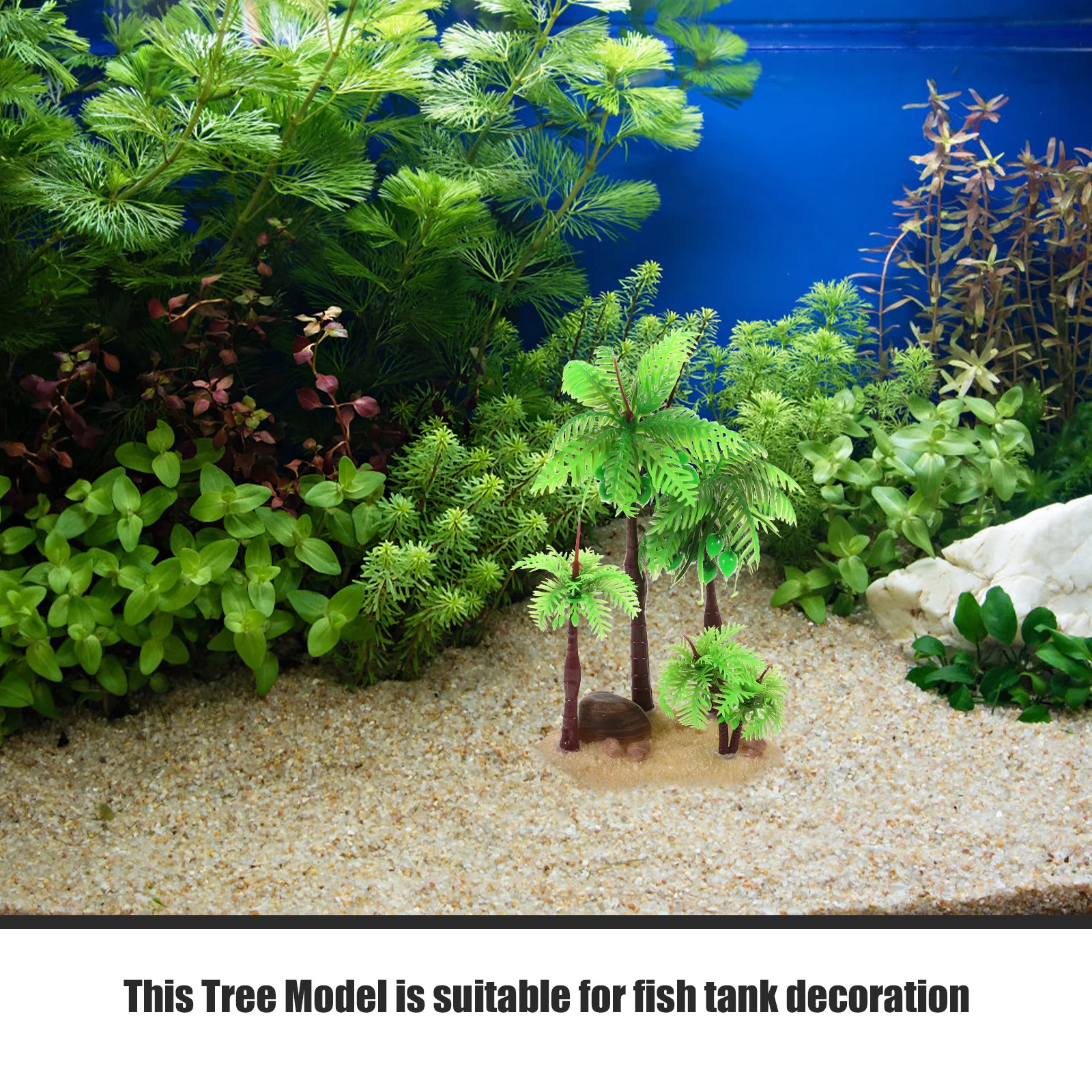 

Simulation Tree For Fish Tank Decor Artificial Aquarium Plant Plastic Aquatic Landscape Decoration Fake Tree