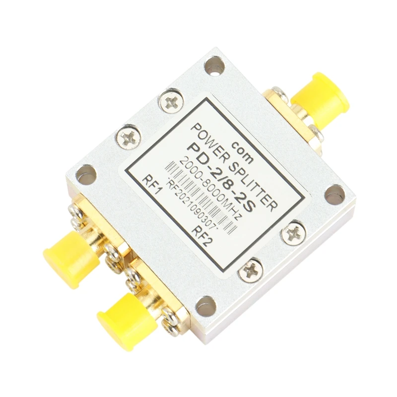 SMA Microstrip Power Splitter One Point Two 2-8Ghz RF Power Splitter Combiner Wifi 10W, Power Splitter Microstrip