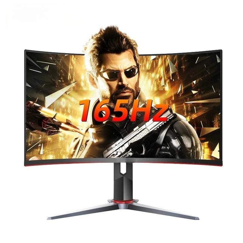 C27G2X 27 pouces 165HZ e-sports 1MS liftable mural jeu manger de poulet incurvé moniteur de bureau