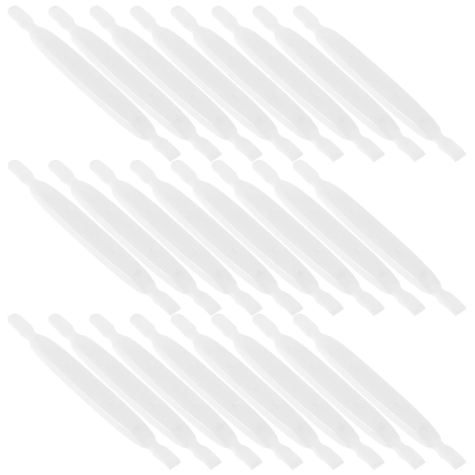 เทปติดตาสองชั้นแบบโค้ง 100 ชิ้น อุปกรณ์แต่งตาพลาสติก ช่วยยกกระชับเปลือกตา ใช้สำหรับเดินทางและใช้ในชีวิตประจำวัน