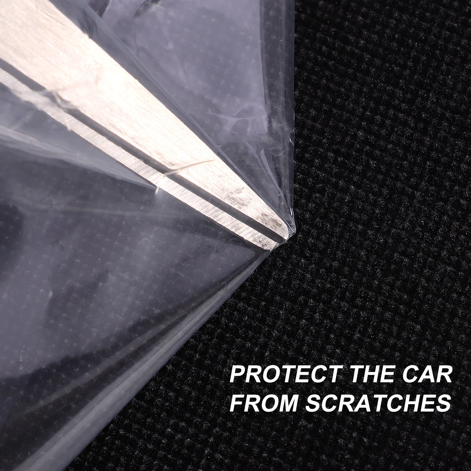 

2Pcs Clear Car Anti Scratch Film Super Adhesive Protection for Mirrors No Blisters Car Anti Scratch Film