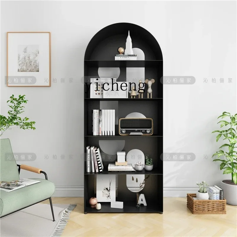 Bookcase Magazine Rack Display Rack Storage And Reading Multi-layer Storage Cabinet Newspaper RackD24