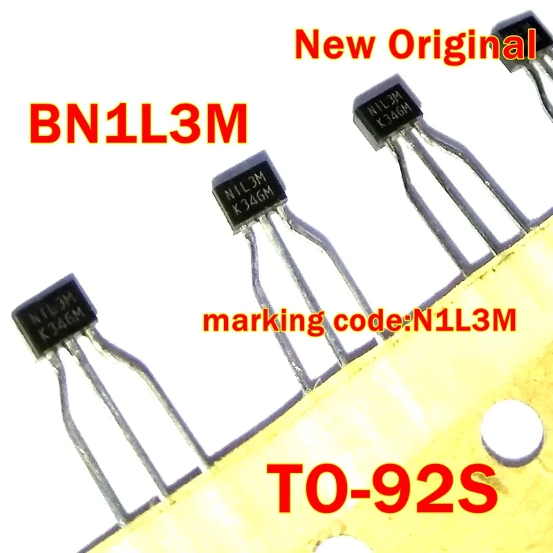 

BNIL3M BN1L3M NIL3M N1L3M TO-92 60V 100mA on-chip resistor PNP silicon epitaxial transistorFor mid-speed switching