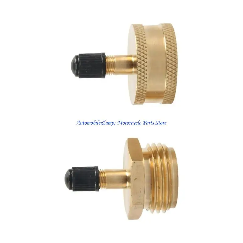 H7BD High Pressure Brass Air Adapter Fitting for Pipes Winterization Drainage