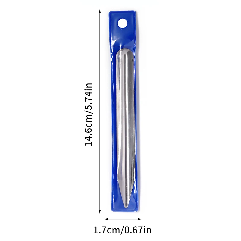 Cuchara para taladro de uñas, varilla agitadora de doble cabezal, joyería con purpurina para uñas, cuchara, pala, herramientas de taladro punteado para decoración de uñas de acero inoxidable