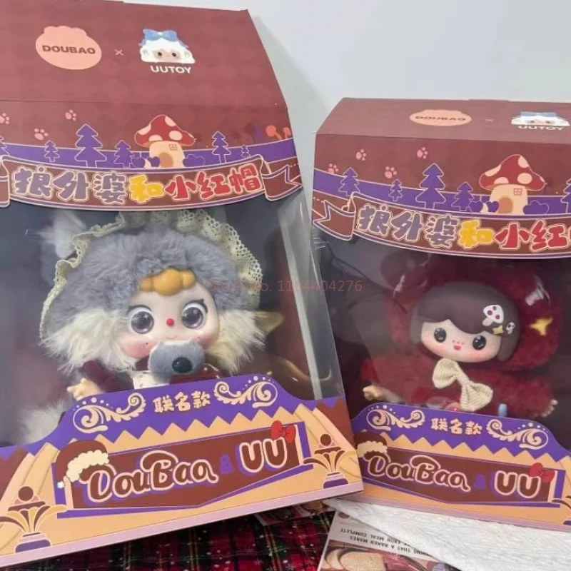 

Новый Uu и Дубао День святого Валентина, ограниченная серия, 400% подвесная карта, большой плохой волк, маленькая красная шапочка, куклы, игрушки, подарки на день рождения