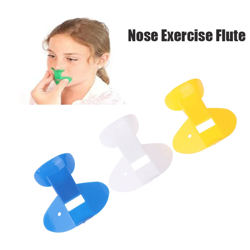 

1 шт., свисток для носа, пластиковый резонанс, темно-синий HygieniaNc, носовая флейта, улучшение четкости, обучение для малышей, для практики