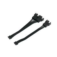 Angitu PC Graphic Card PH2.0 4Pin to Normal PWM 3Pin/4Pin Fan Adapter Cables Mini 4Pin GPU 1x 2x PWM Cable-10cm