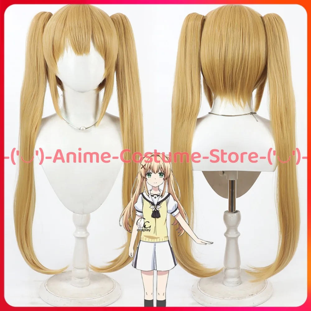

Summer Pockets Kamome Shizuki Cosplay Wig Ponytail Anime Game Character Halloween Carnival Party Costume Wigs Synthetic Hair