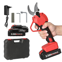 30mm Brushless Cordless Electric Pruning Shears Electric Pruner Garden Scissors Tool 21V Rechargeable Battery Pruning Shears