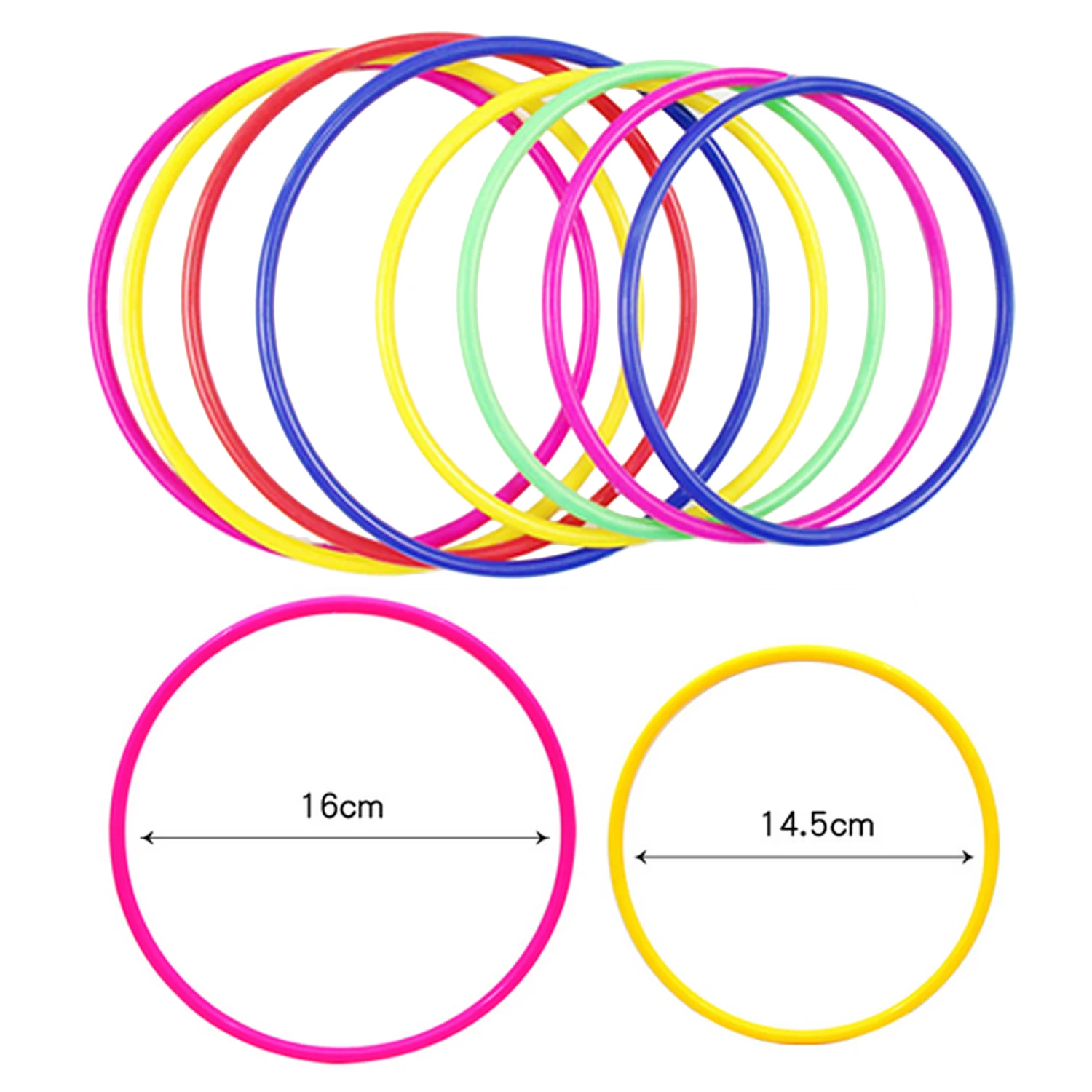 18 Stuks Kinderen Buiten Plezier & Speelgoed Sport Cirkel Ferrule Gestapelde Lagen Spel Ouder-Kind Interactieve Ferrule Gooien Spel Kinderen