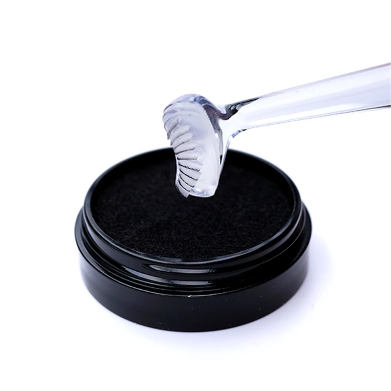 Lower Eyelash Eyeline Silicone Stamp Lashes Extension Eyeline Seal ink DIY Lash Makeup Cosmetic Tools