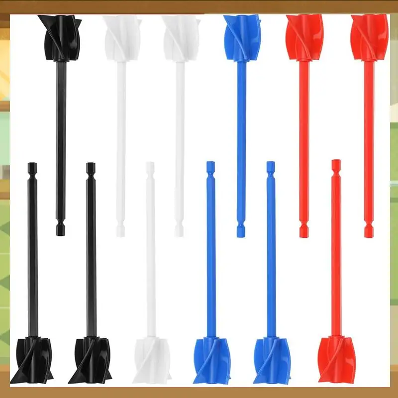 

Epoxy Mixer Attachment For Drill, 12-Piece Set - Helix Paddles, Paint Stirrers Drill Attachment, 6.5-Inch-BAAX