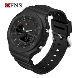 OFNS Top Brand G Style Outdoor Sports Quartz Watches Men LED Digital Watches Military Waterproof Stopwatch Men Electronic Watch