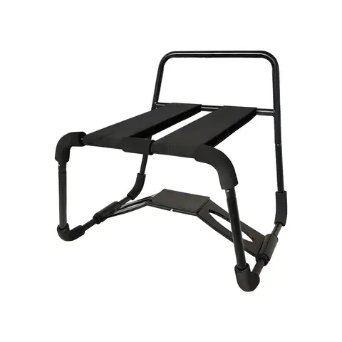 Foldable arched adult intimate chair - ergonomically designed for easy posture adjustment and versatile sex furniture