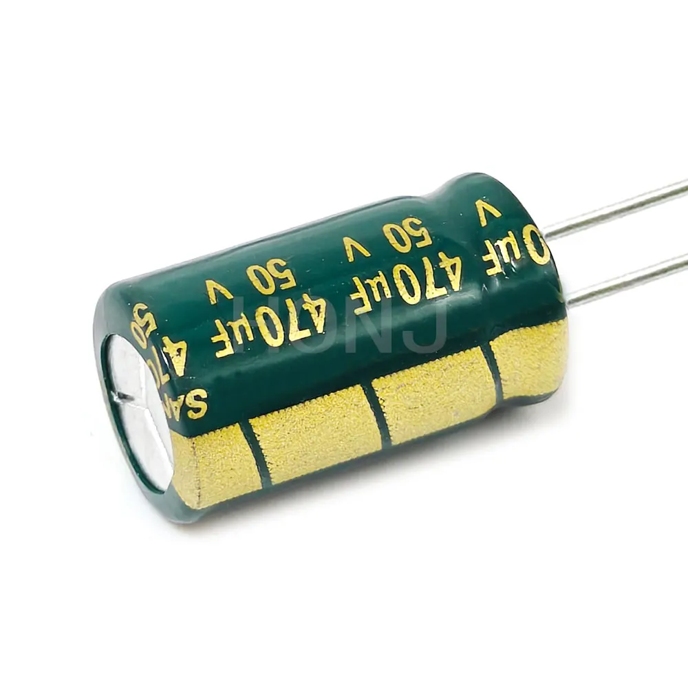 10PCS 50V470uf  Aluminum Electrolytic Capacitor 470uf50v 50v 470uf 50V 470mf 50vdc 470MFD 50v470mf 470mf50v 10x16mm ±20%