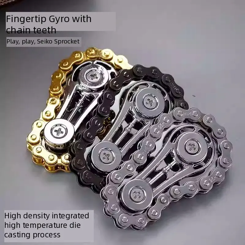 Spinner per catena Gear Fingertip: antistress e divertimento