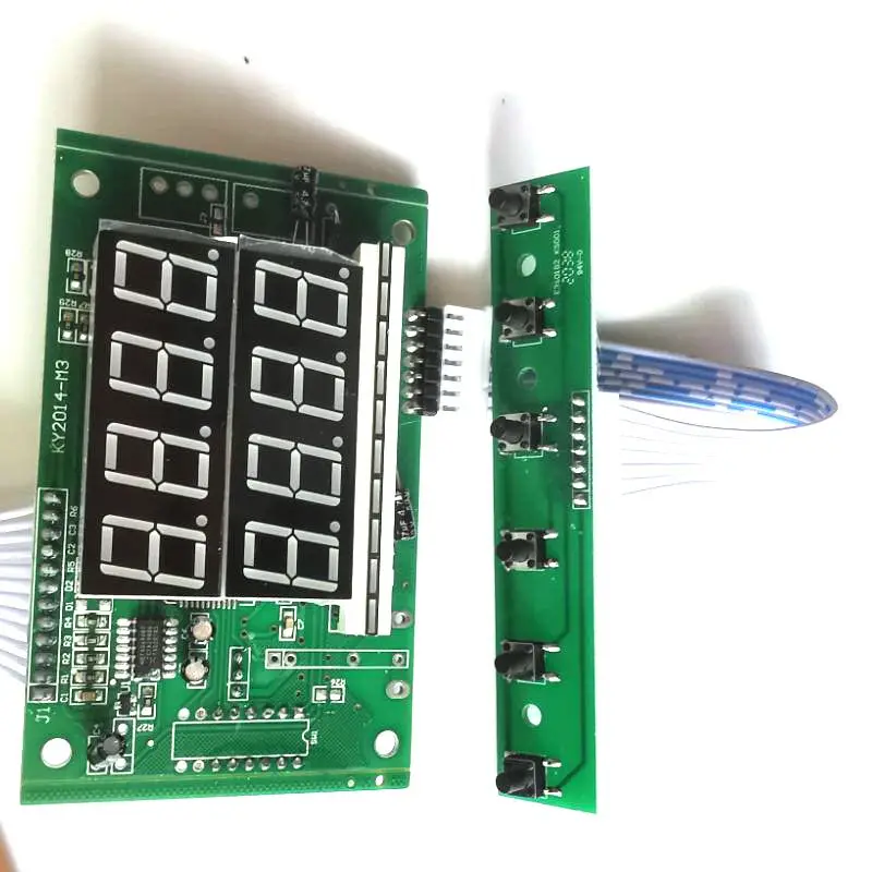 Anzeigetafel mit Taste für Ultraschallgenerator