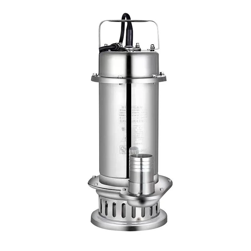 304 Stainless Steel  Resistant, Acid and Alkali, Submersible Pump 220v380v Pharmaceutical Chemical Beverage Winery Float Pump