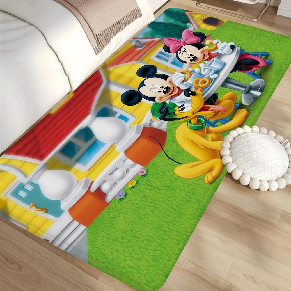 

Коврик для ванной M-Minnie M-Mickey в стиле INS, мягкий коврик для пола в спальне, в стиральной комнате, противоскользящий приветственный коврик