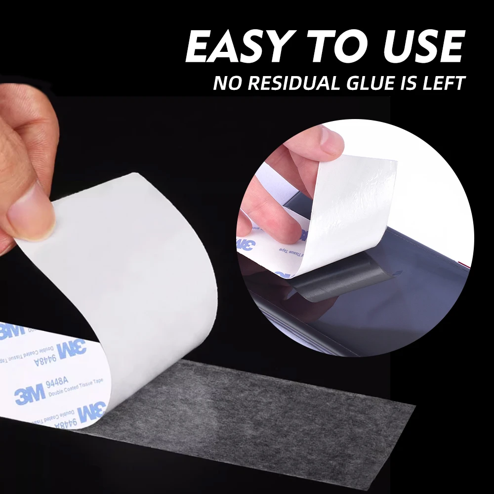3M 9448A Double-Sided Tape Authentic Ultra-Thin Tissue Tape White Strong High Adhesion Waterproof Non-Woven 3M Tape view 5