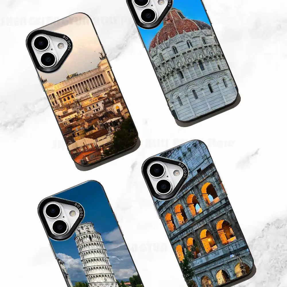 

Italian Scenery Phone Case For IPhone 17 16e 16 15 14 13 12 Pro Max X XR XS MAX Back Cover