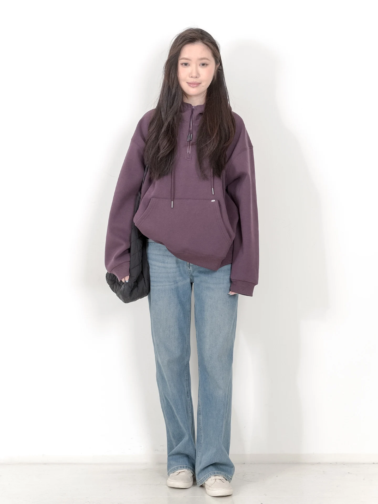 

Утепленная флисовая толстовка на молнии свободного кроя для женщин, зимняя, в университетском стиле, теплая, для повседневной носки