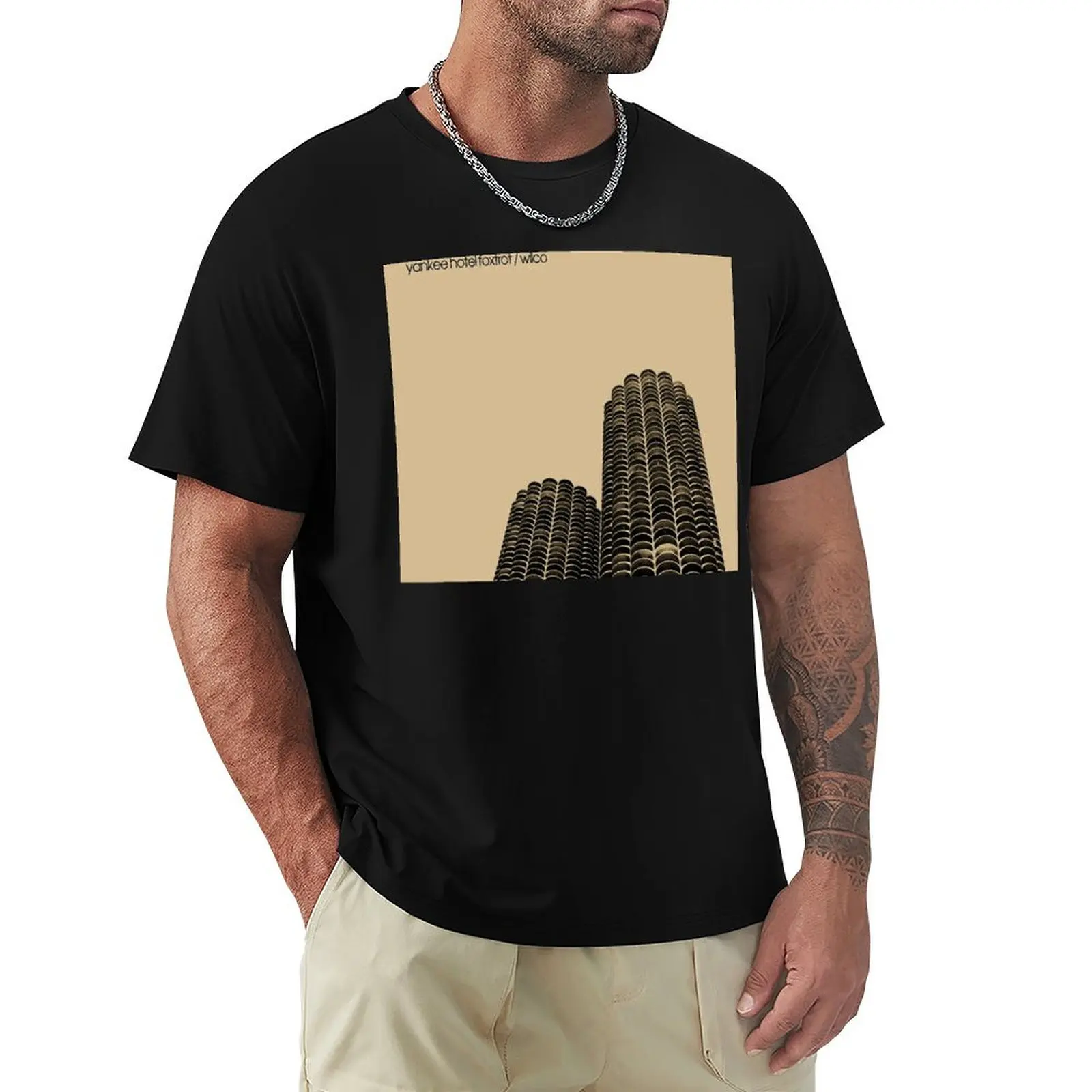 Yankee Hotel Foxtrot Wilco T-Shirt man graphic t shirt T-Shirt