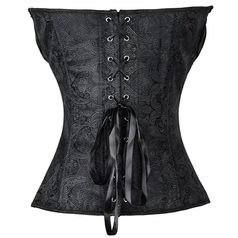 Sexy Slimming Corsets Waist Trainer Body Shaper Fajas Gothic Corset Lace Up Boned Corselete Shapewear Women Clothes Plus Size