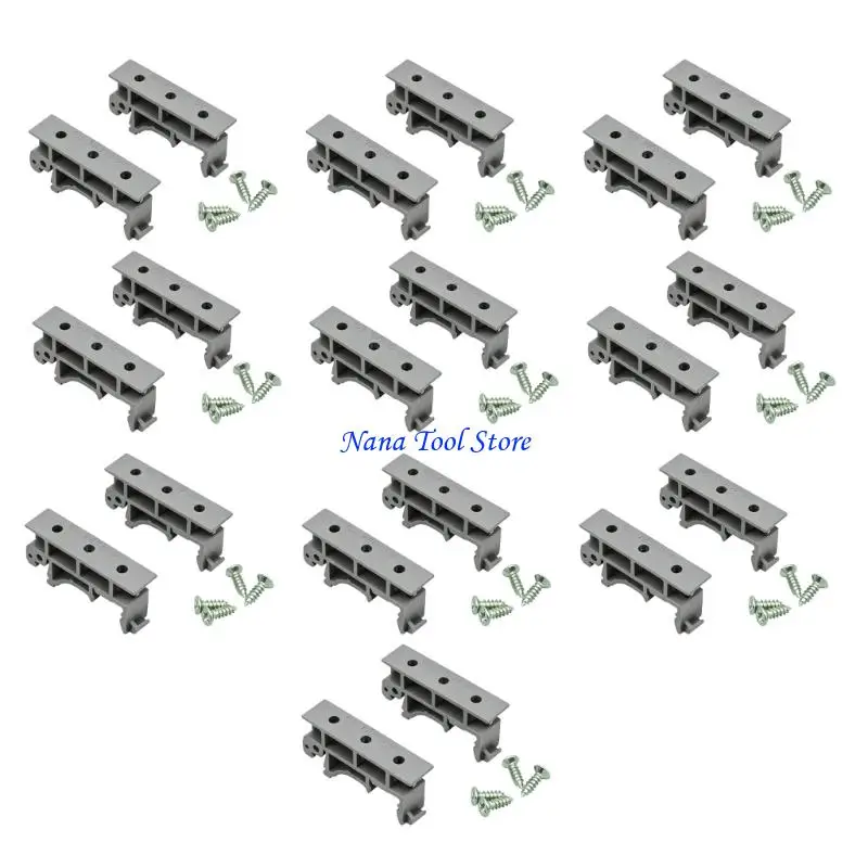 31GJ 10 Pair Circuit Control Board Bracket Holder PCB Circuit Board Mounting Bracket