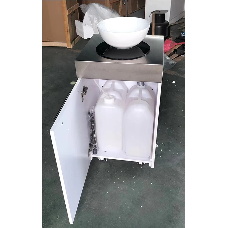 Wholesale Industrial Custom Basin with Pedestal Shampoo Mobile Automatic Portable Wash Hand Washing Station with Hot Water