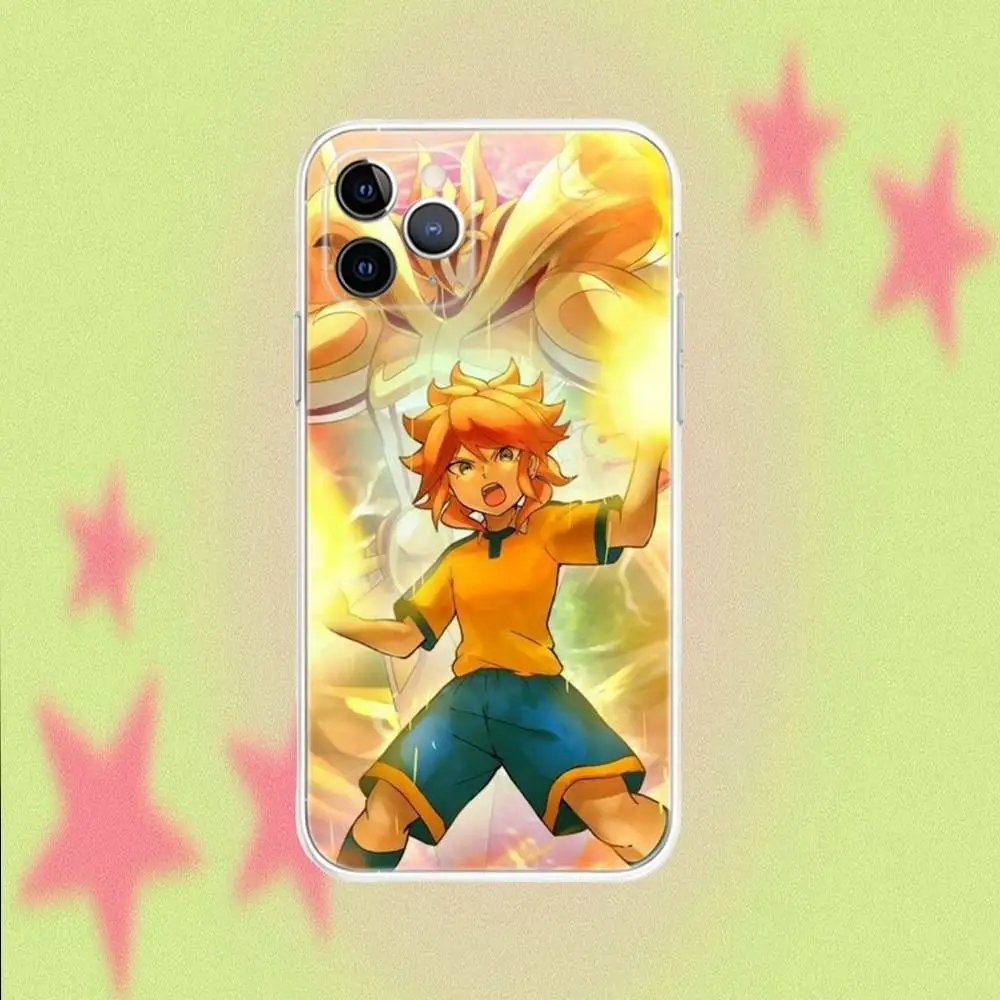 حافظة هاتف كرة القدم I-InazumaS Eleven 11 لهواتف iPhone 17,16,15,14,13,12,11 Pro,Max,Plus,Air,X,XS,XR,SE,Mini شفافة ناعمة #5