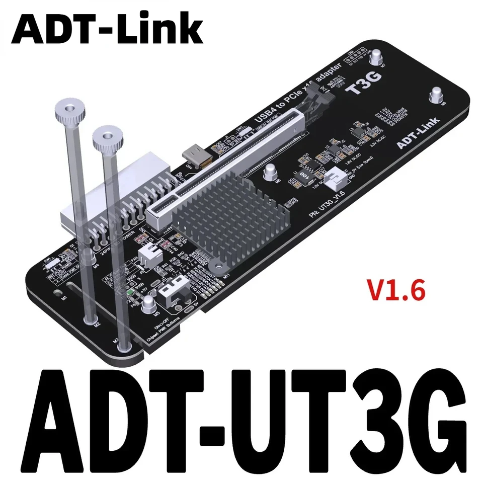 外付けGPU eGPU ADT-Link UT3G v1.6 USB4 Sb2b1b1b4c38a43beae0832a5d817c