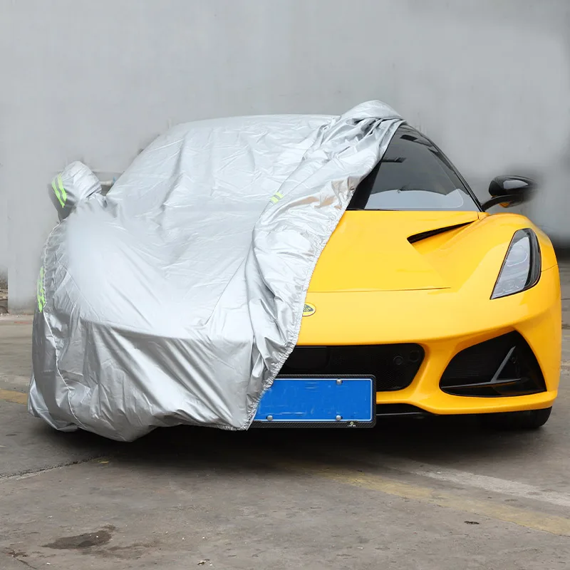 

For Lotus EMIRA 2021-2023 Waterproof Full Car Cover Snow Ice Dustproof Sunscreen Cover Indoor Outdoor All Season Car Cover