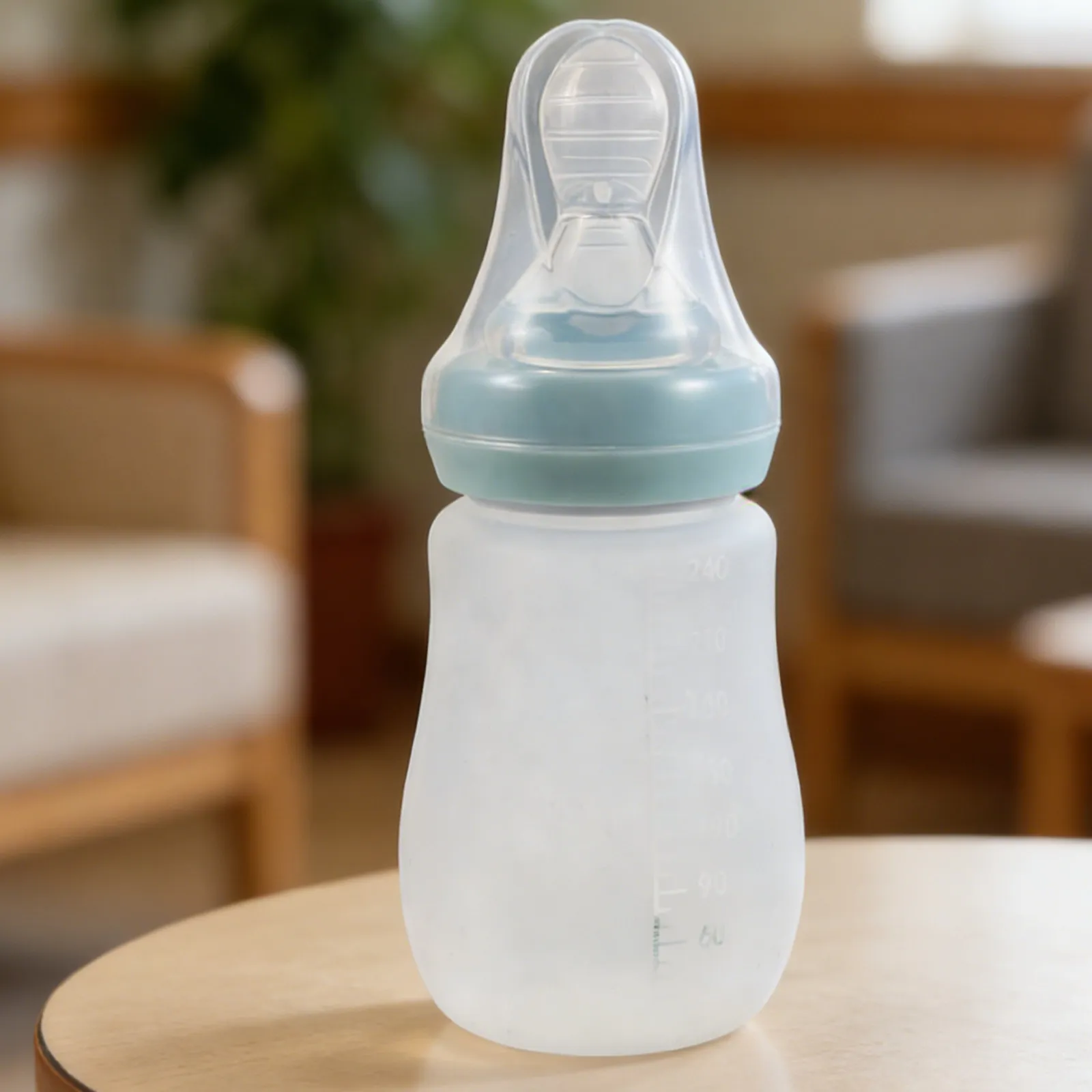 Liquid Feeding Cup 240ml for Elderly – Non-Spill, Easy-Squeeze Adaptive Drinking Aid for Nursing Homes