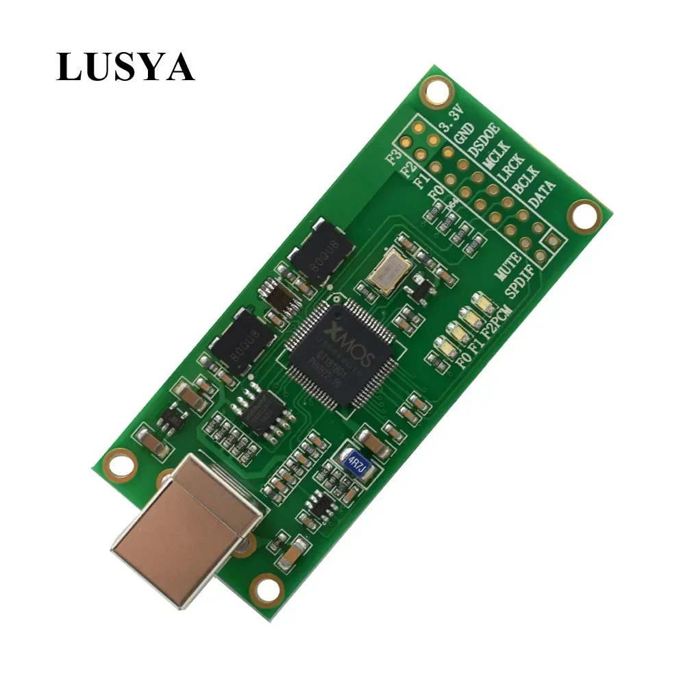 Lusya XU208 Xmos USB Digital Audio Interface U8 Upgrade Asynchronous Amanero Module For Hifi Amplifier A3-003