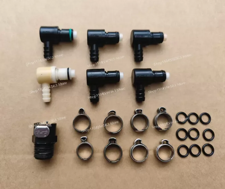 ForBMW Quick-Release Fuel Line Connector | OEM Fuel Pump Coupler for R1200GS, K1600 & More | Includes 3 Seals & 1 OE Hose Clamp