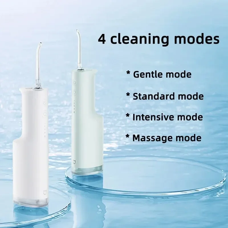 Xiaomi Mijia Electric Oral Irrigator F300 Dental Water Jet Portable Powerful Pick Flosser Teeth Whitening Cleaner Mouth Cleaning