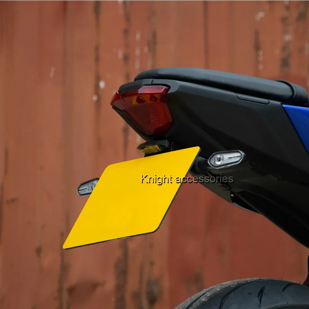 MT07 Motorcycle Rear License Plate Holder Bracket Tail Tidy Fender Eliminator CNC Aluminum New For MT07 MT-07 MT 07 mt07 2025