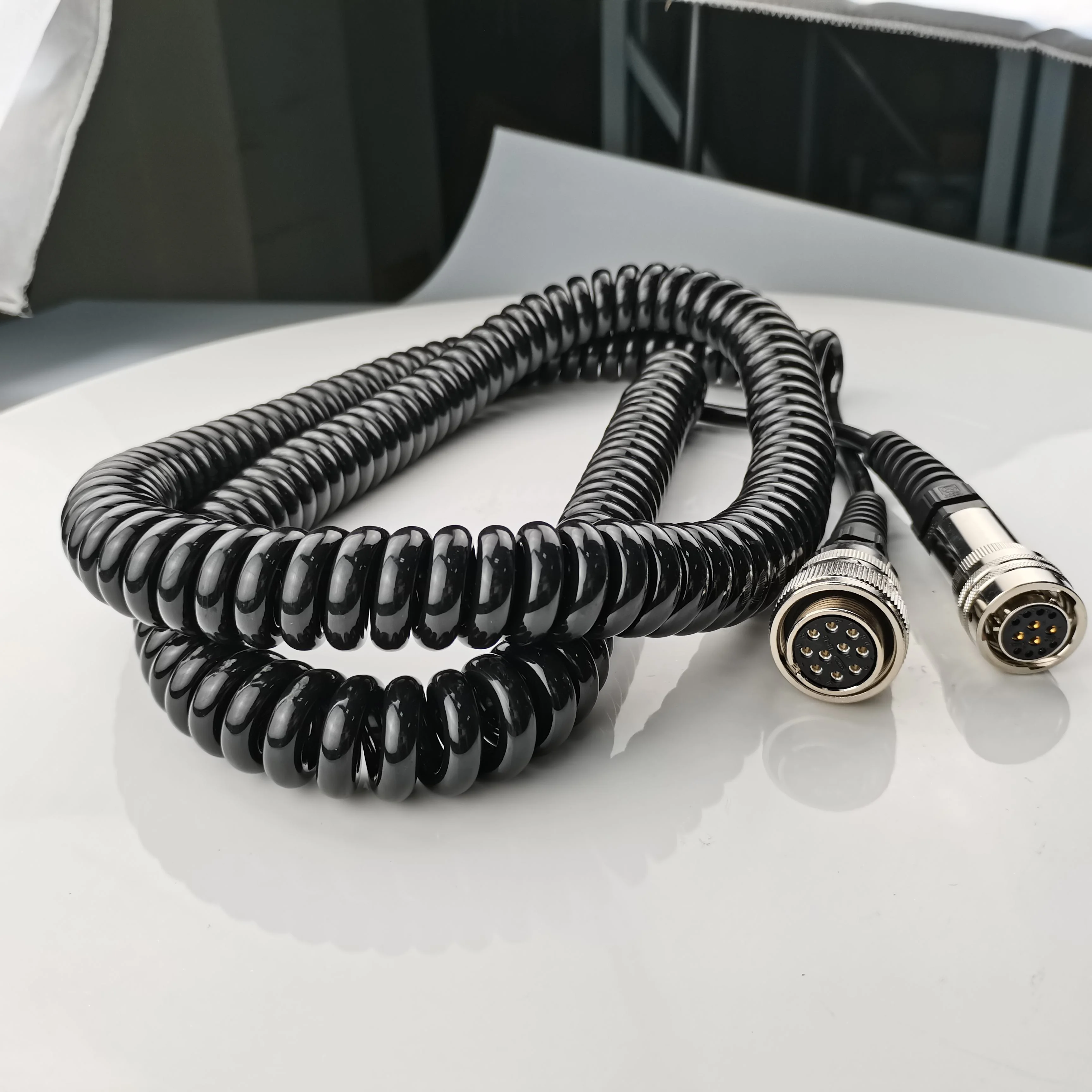High-quality 10holes-12holes 6M CAN Control Panel Cable for Asphalt Pavers PN.04-02-02561.