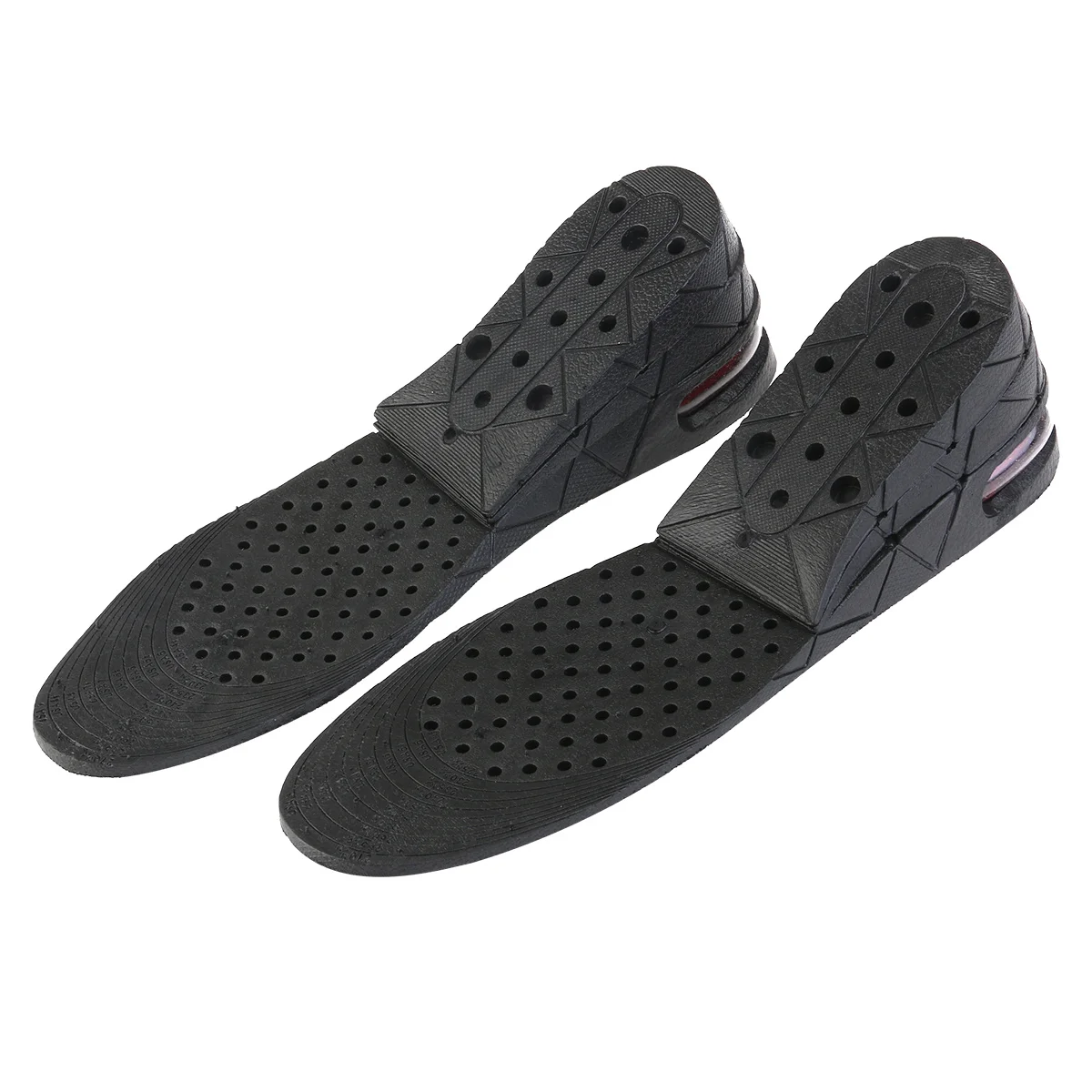 

Pair of PU 7cm Height Increase Insoles Invisible Taller Shoe Pads Non Slip Comfortable PU Insole 7cm Insole