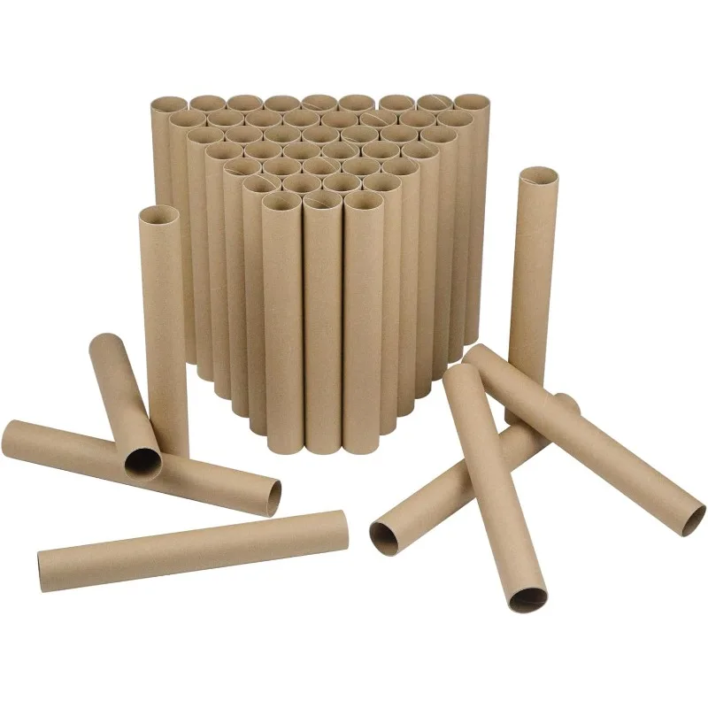 

40Pack Cardboard Tubes for Crafts -1.57x11.81Inches,Toilet Paper Empty Rolls Round Thick Tubes Sturdy for Classroom DIY Projects