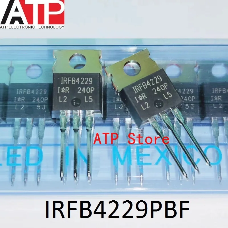 50PCS/LOT New Imported Original IRFB4229PBF IRFB4229 4229 TO-220 Trans MOSFET N-CH 250V 46A TO-220AB