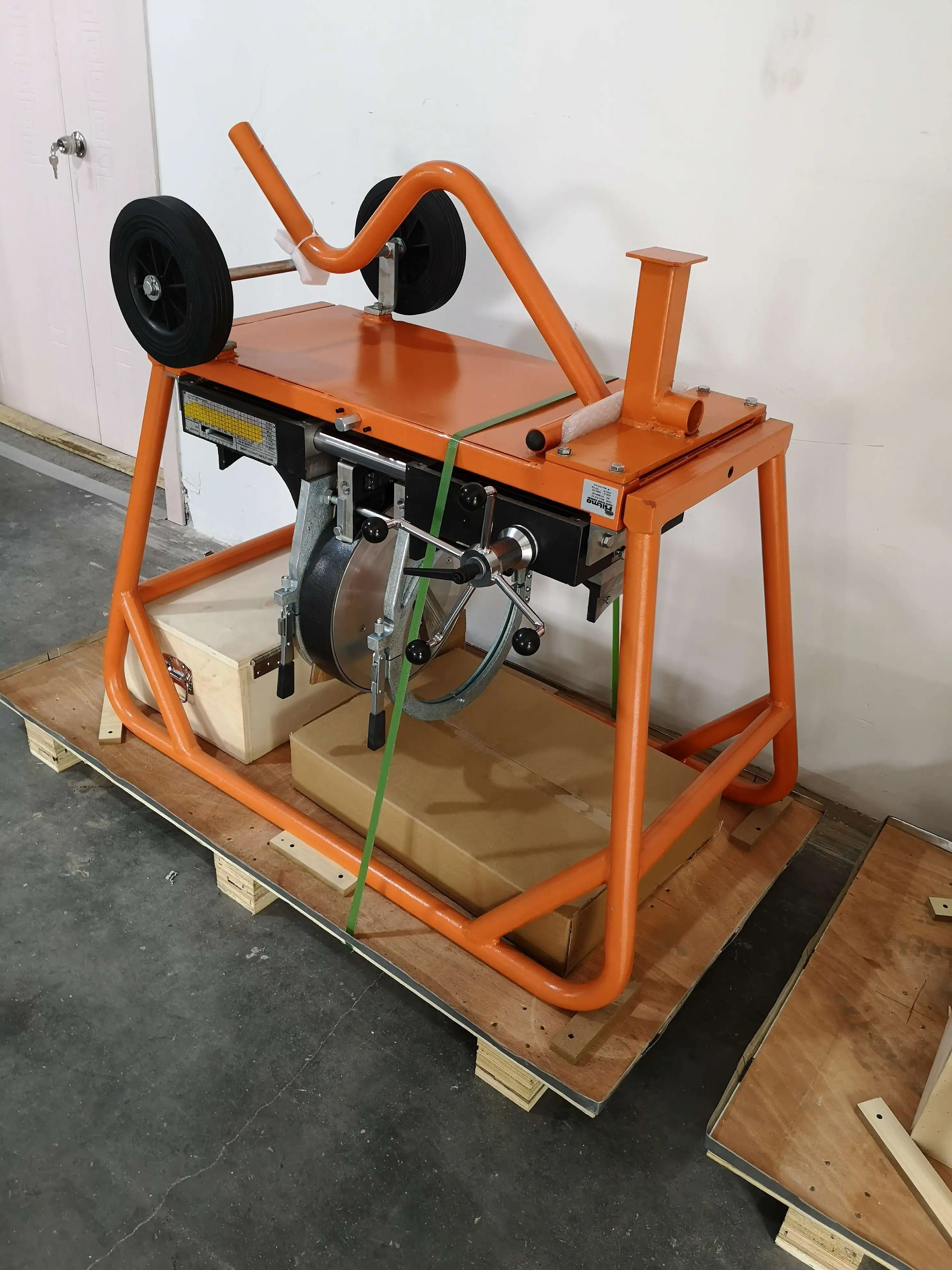 TLF Mini160 Y PE Pipe Fusion Welding Machine 40-160mm Siphon Drainage Welder Thin-Walled Low Prsure Pipeline New Condition Eng